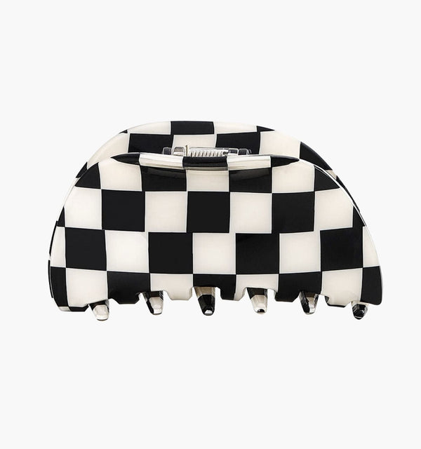 Checker Hair Clip