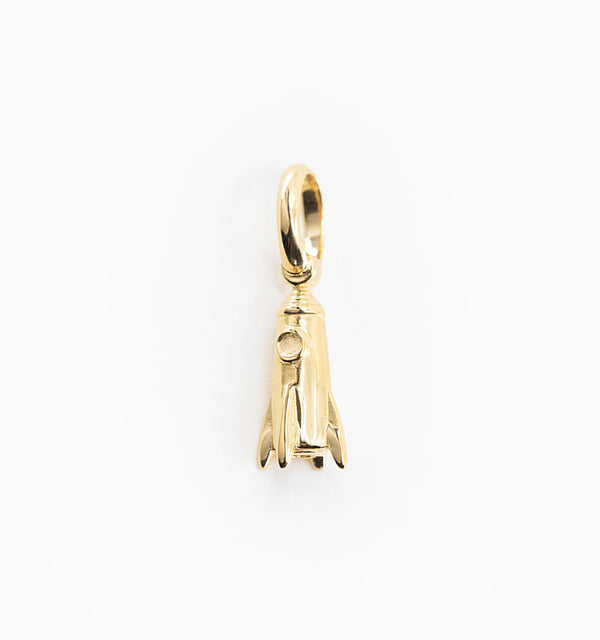 Rocket Ship Charm