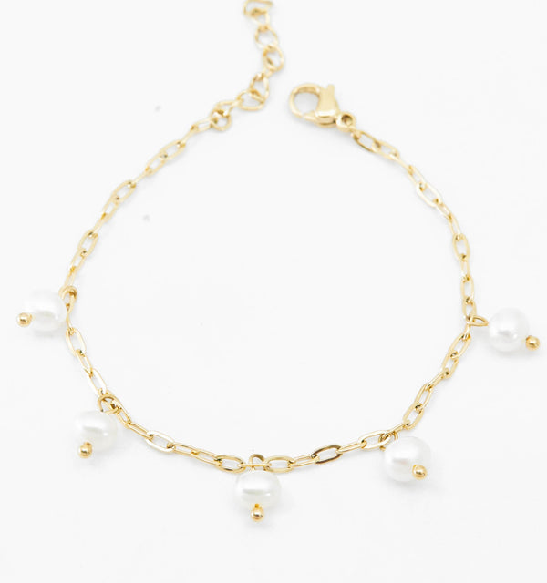 Dangle Pearl Bracelet
