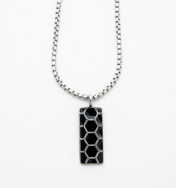 Hex Pendant Necklace