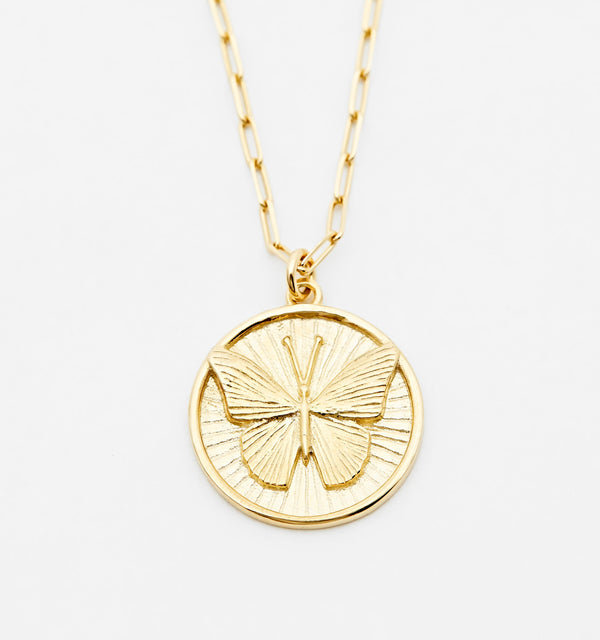 Butterfly Pendant Necklace