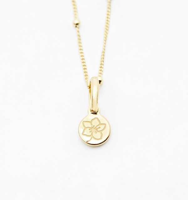 Cherry Blossom Necklace - March