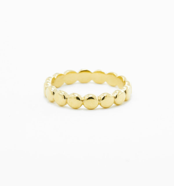 Medium Beaded Ring